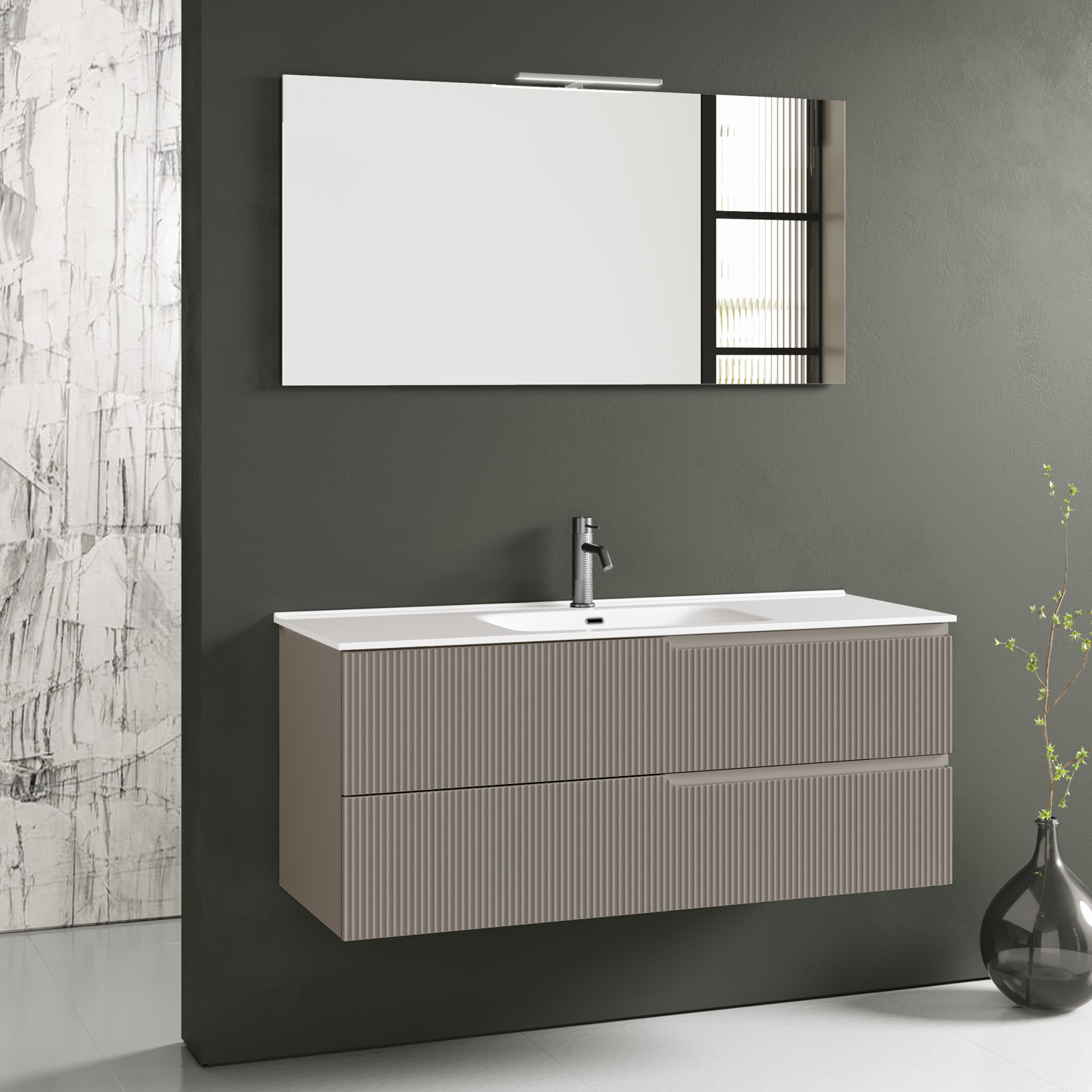 Composizione ZIP tortora