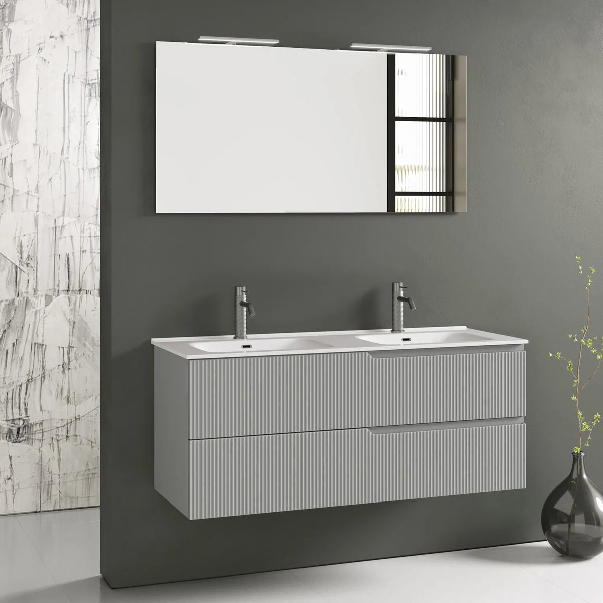 Composizione doppia vasca ZIP-40