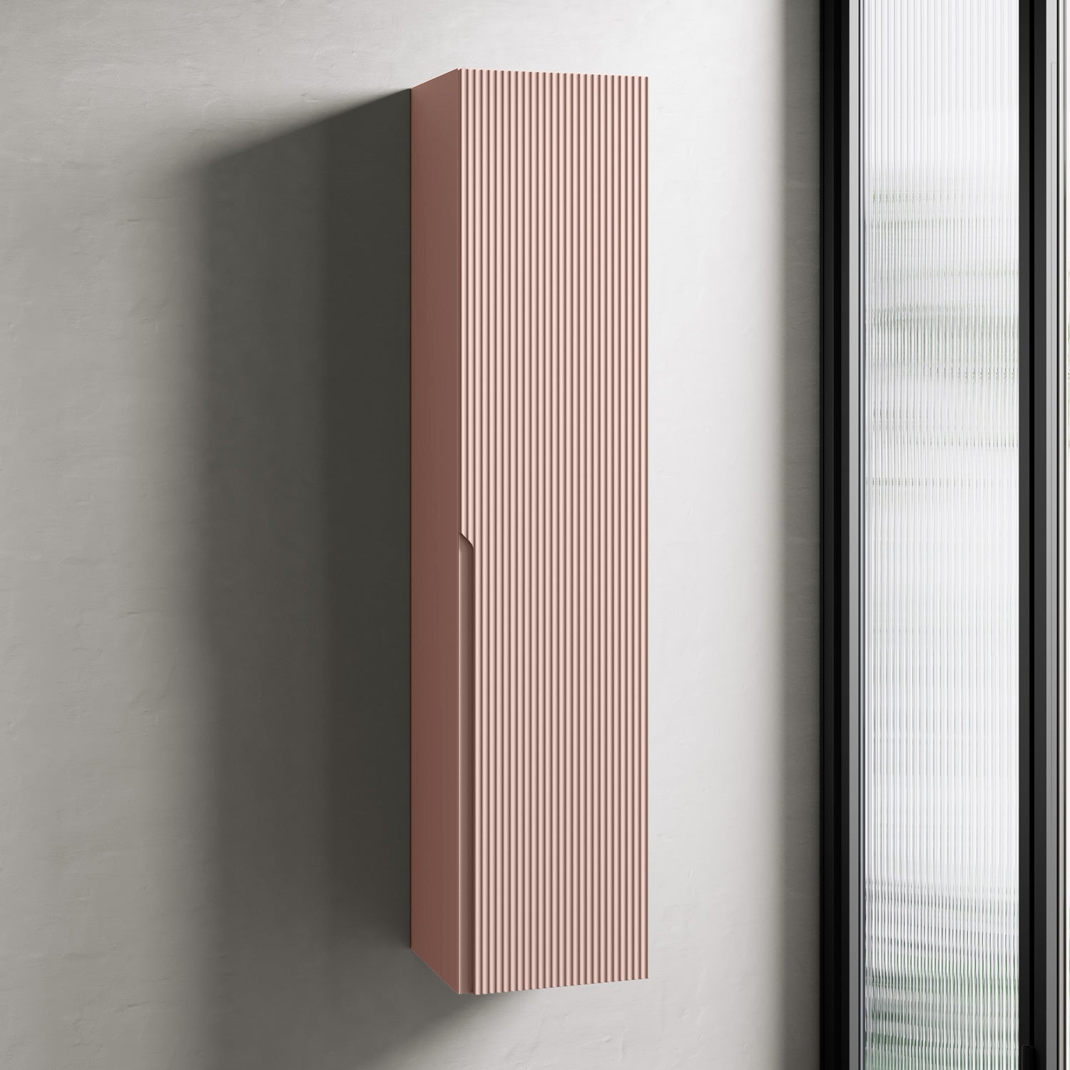 Colonna ZIP rosa cipria