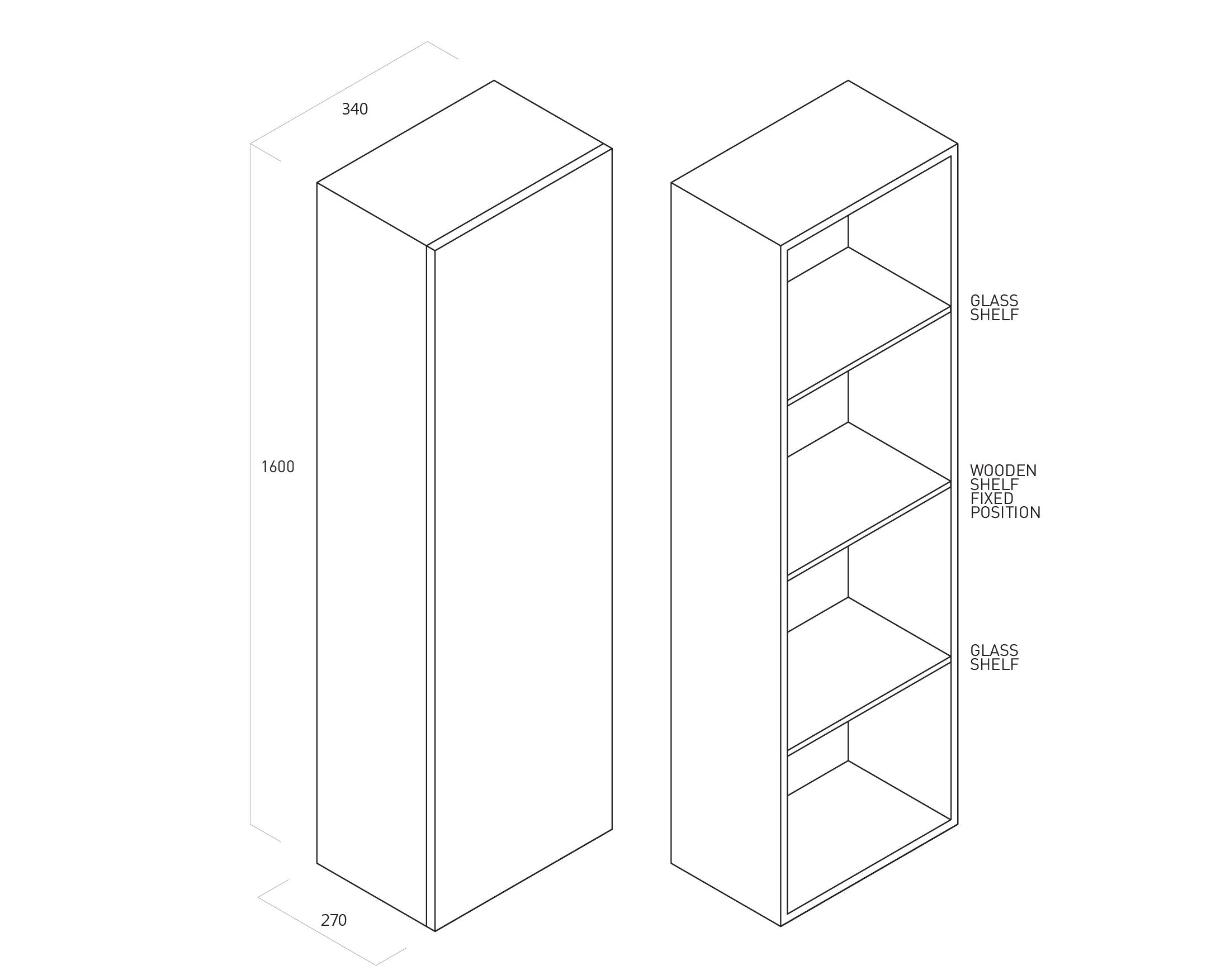 Colonna ZIP grigio opaco - 3