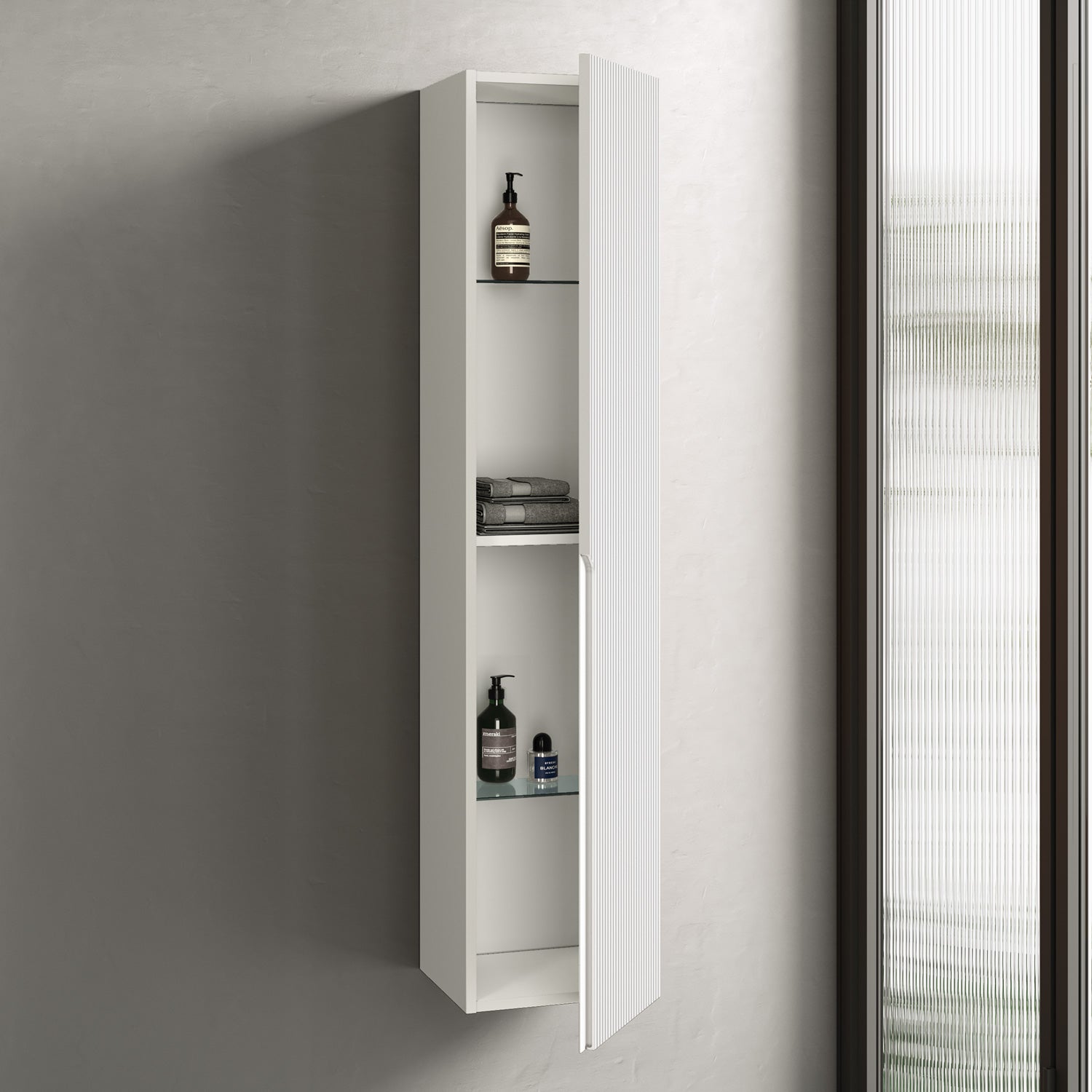 Colonna ZIP bianco opaco - 2