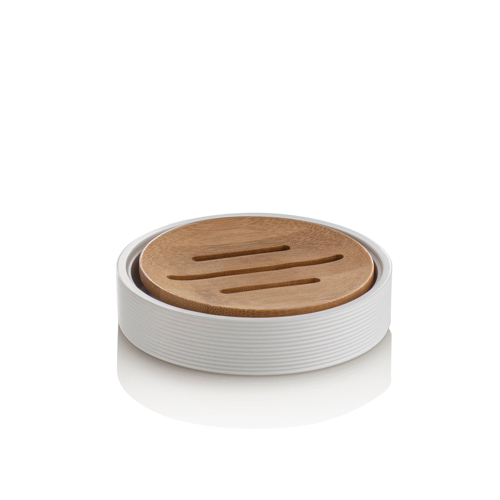 Set bagno 4 pezzi FOX bianco - 3