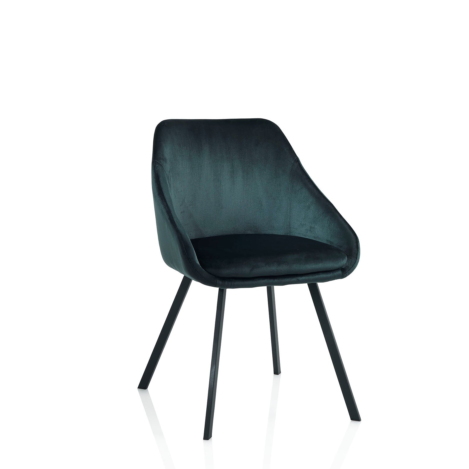 Set 2 Sedie MONZA verde petrolio