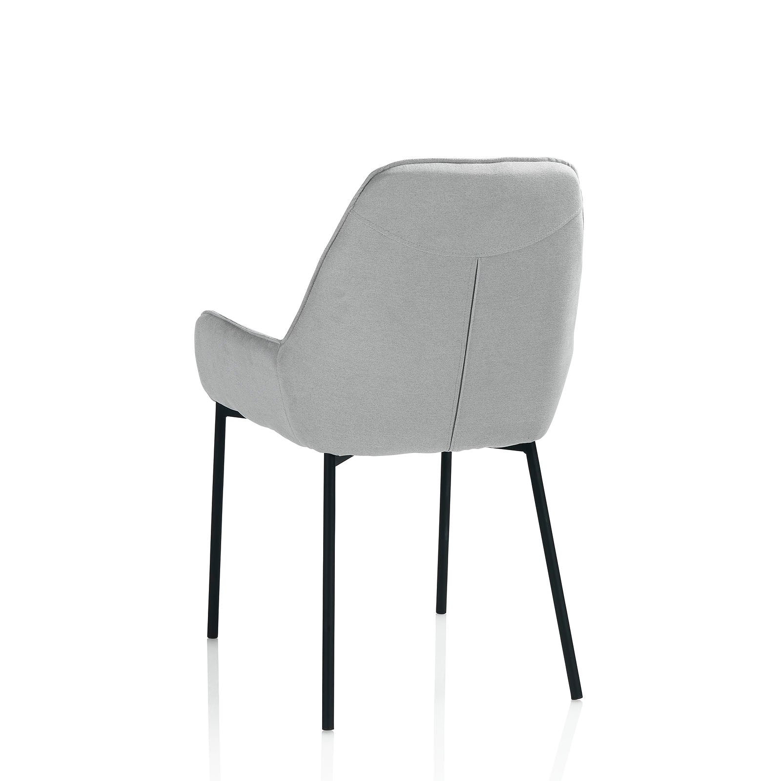 Set 4 Sedie MONTGOMERY grigio chiaro - 2