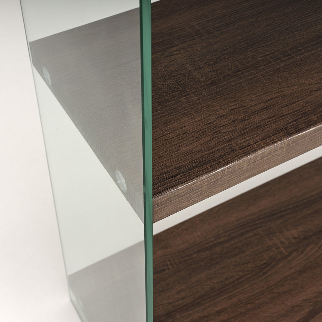 Scaffale/Libreria 3 ripiani SAL noce - 2