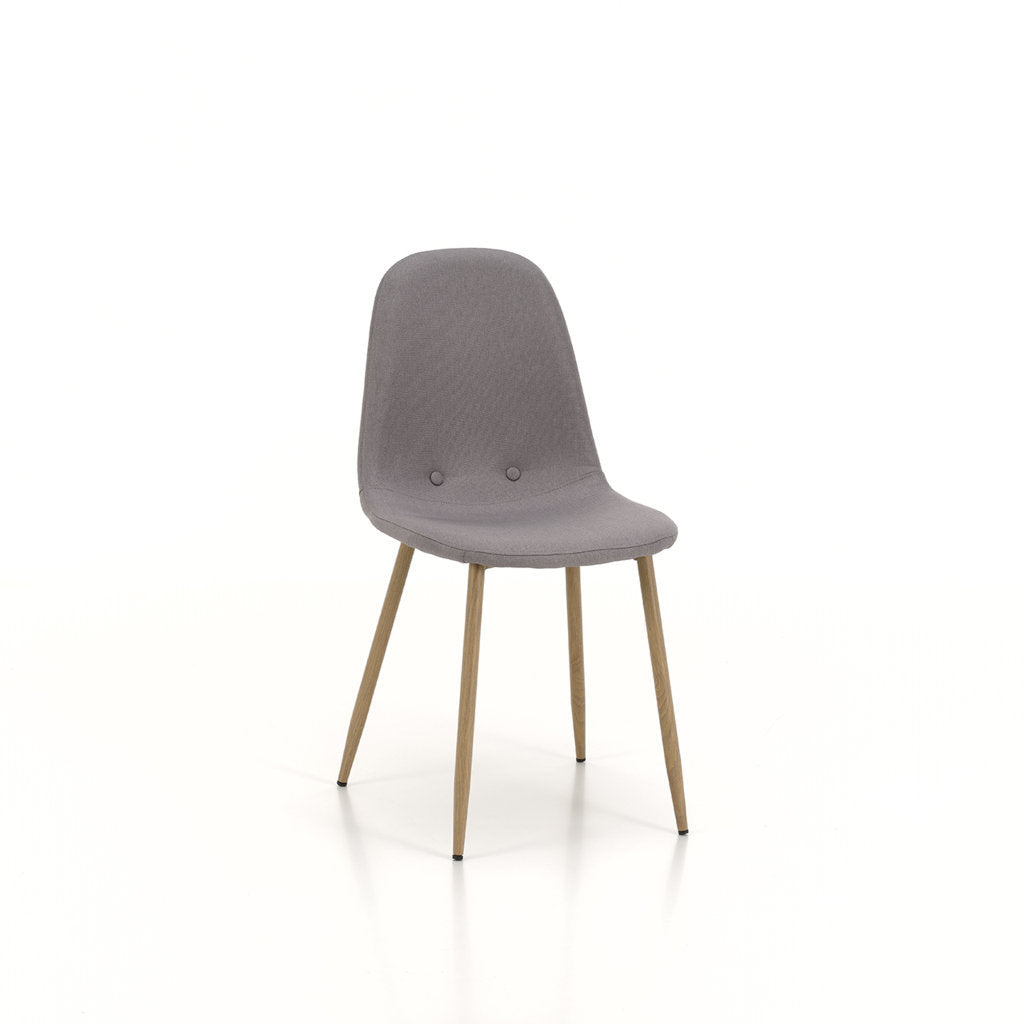 Set 4 Sedie DAMASCO light grey