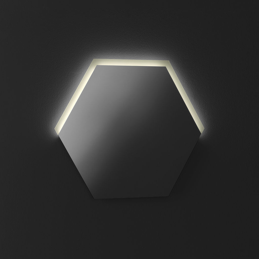 Specchio con Led HEXA 1 - 2