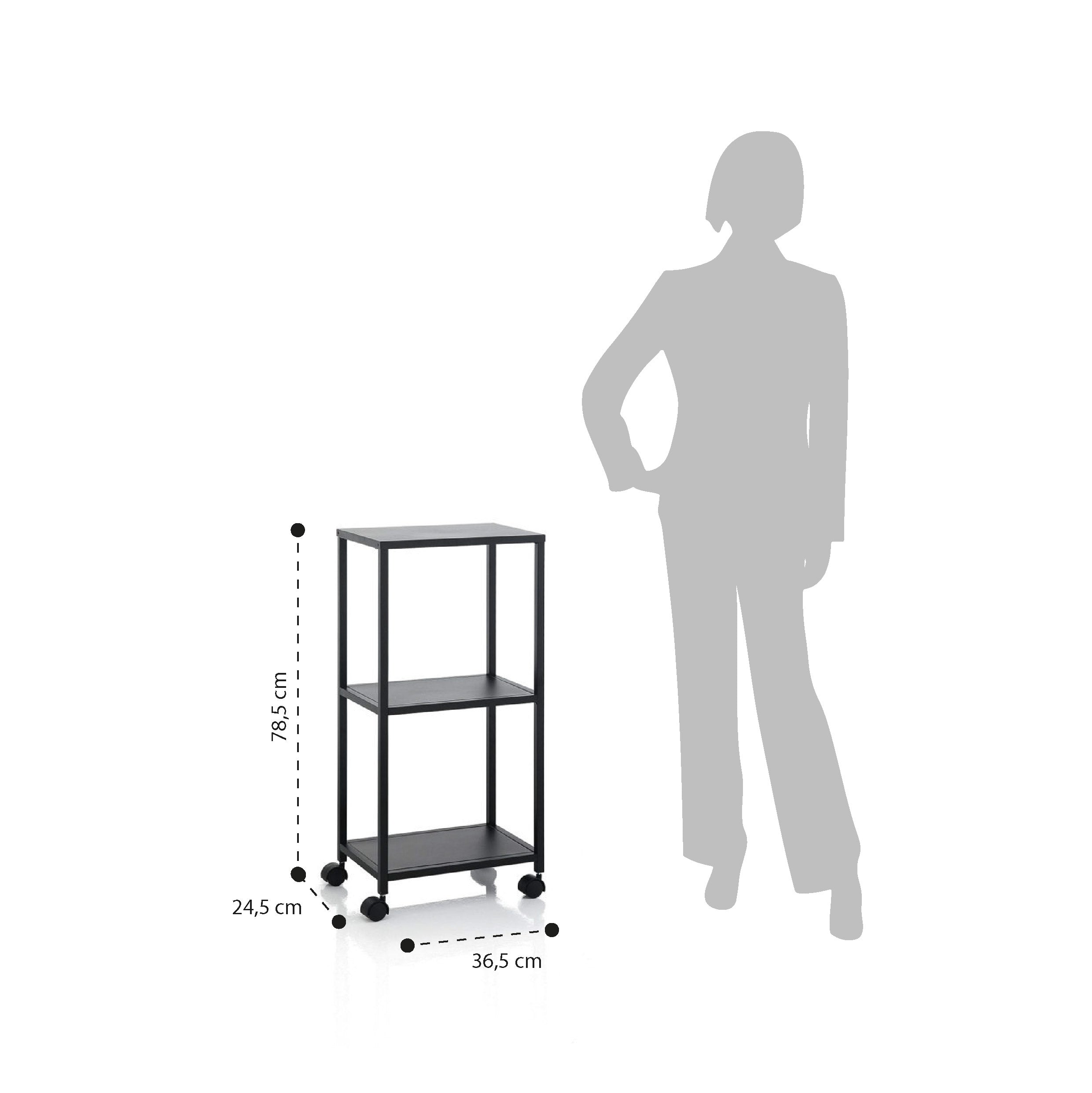 Carrello YUME nero - 3