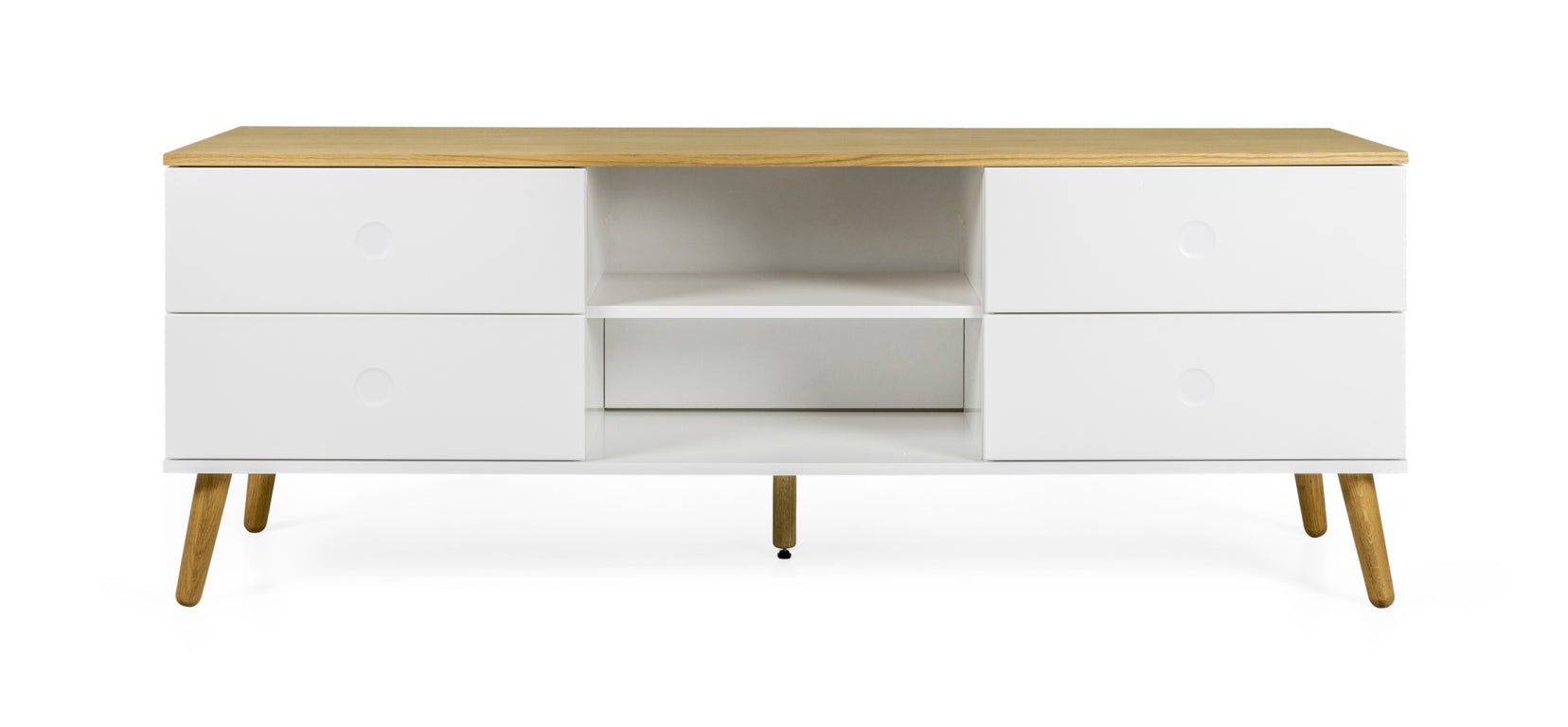 Porta TV CASPER bianco - 2