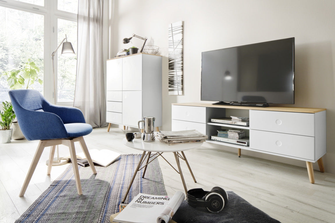 Credenza CASPER bianco - 5