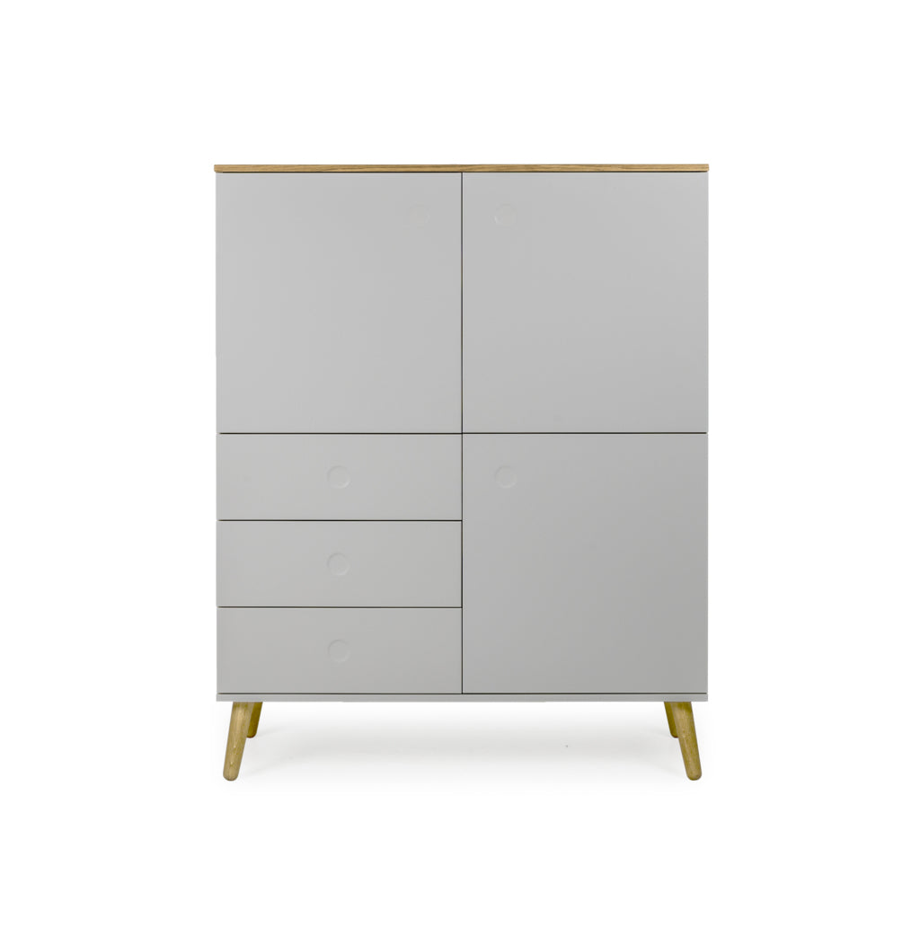 Credenza CASPER grigio - 2