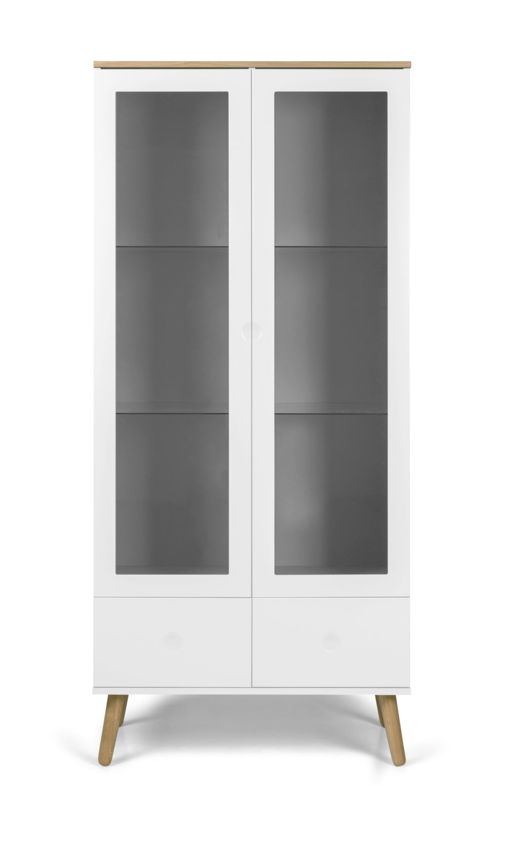 Credenza/Vetrina CASPER bianco - 2