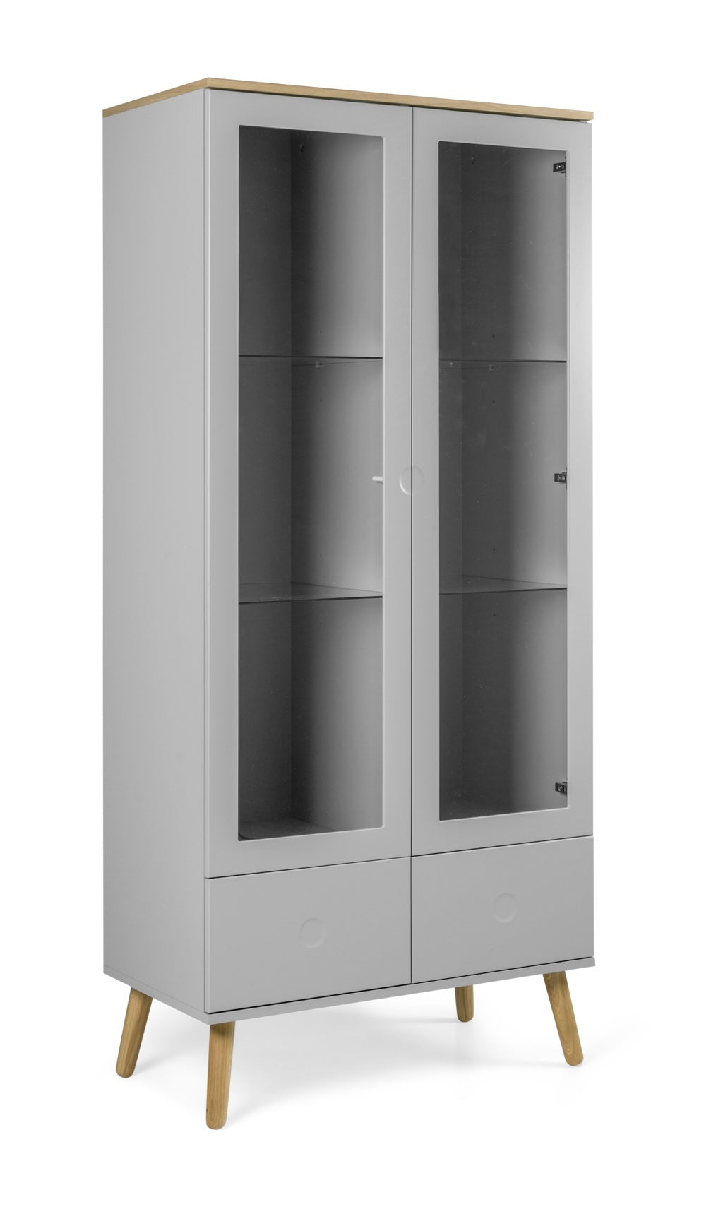 Credenza/Vetrina CASPER grigio