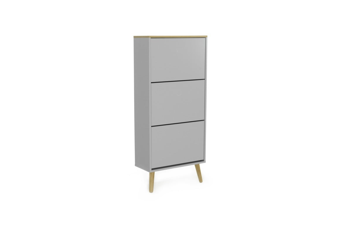 Scarpiera 3 ante CASPER grigio