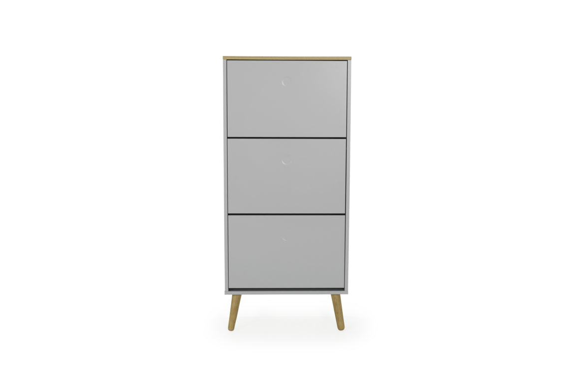 Scarpiera 3 ante CASPER grigio - 4