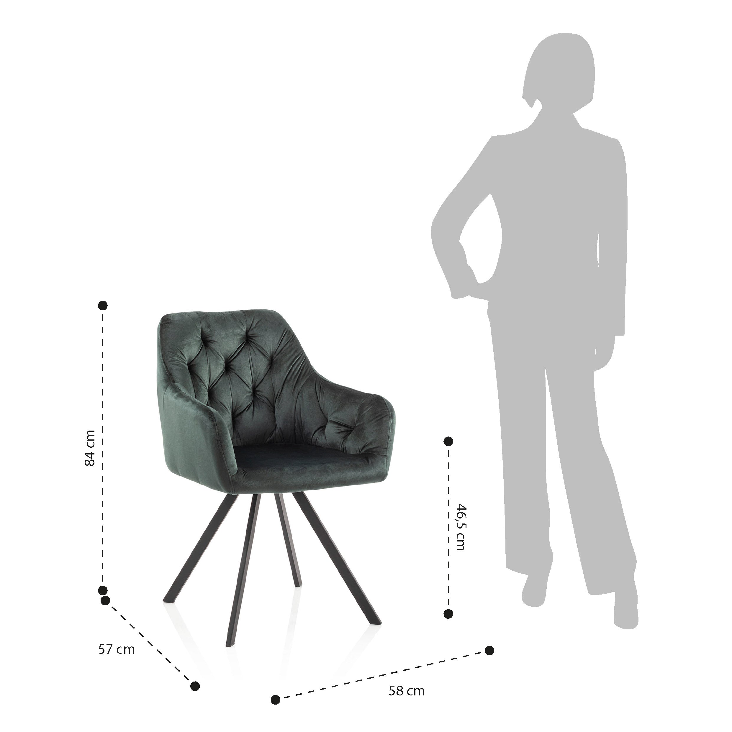 Set 2 poltroncine WRAP college green - 4