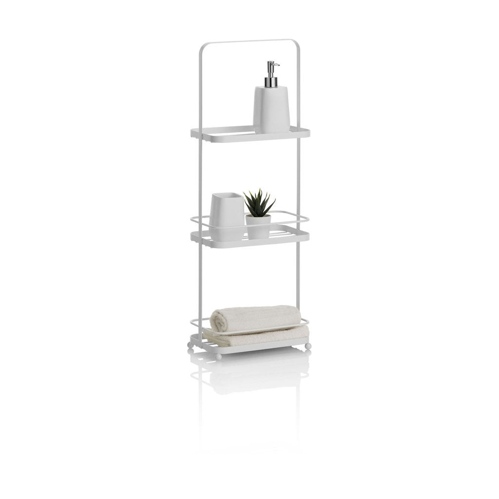 Scaffale/organizer da terra KOKO bianco - 2