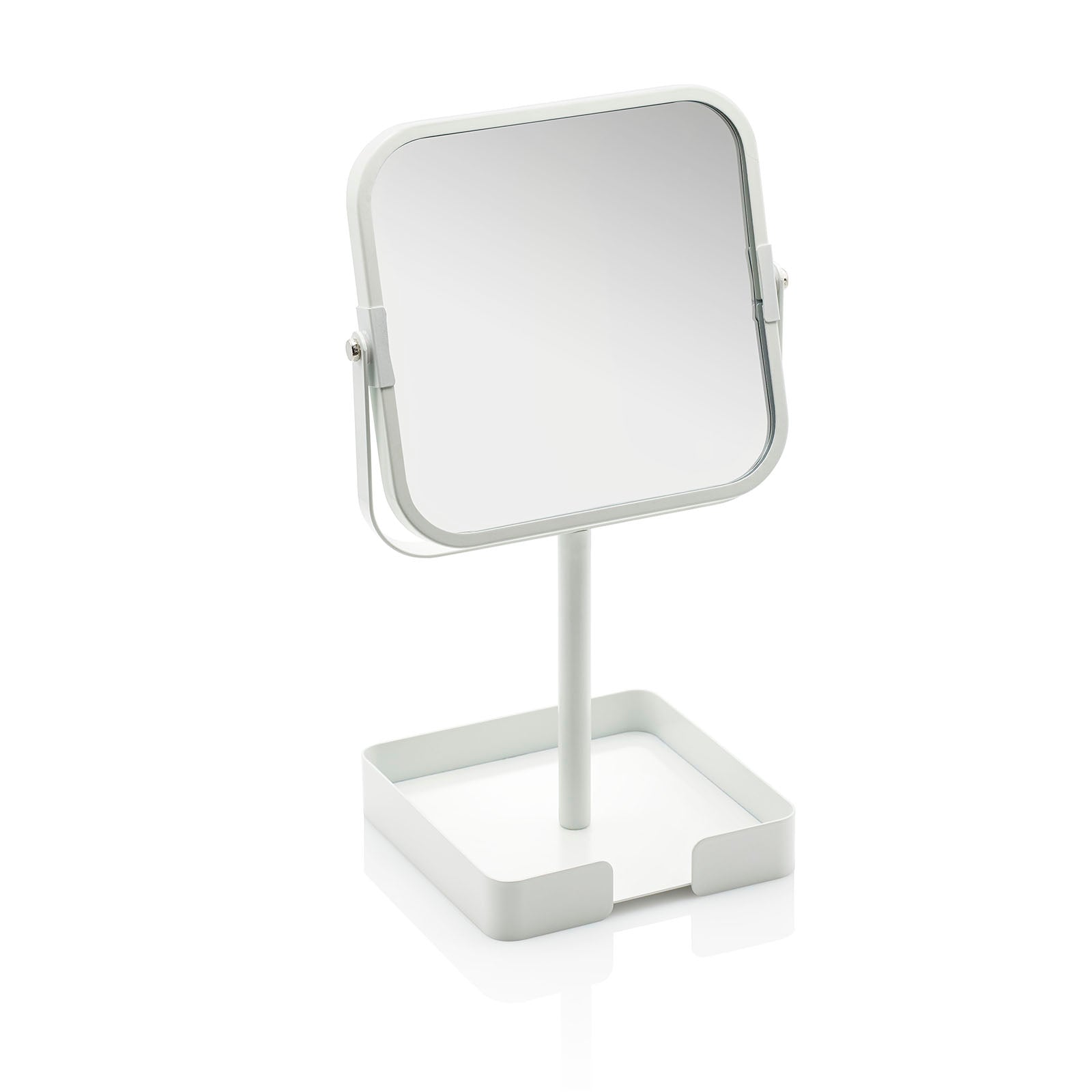 Specchio da tavolo SOO bianco – TFT Home Furniture