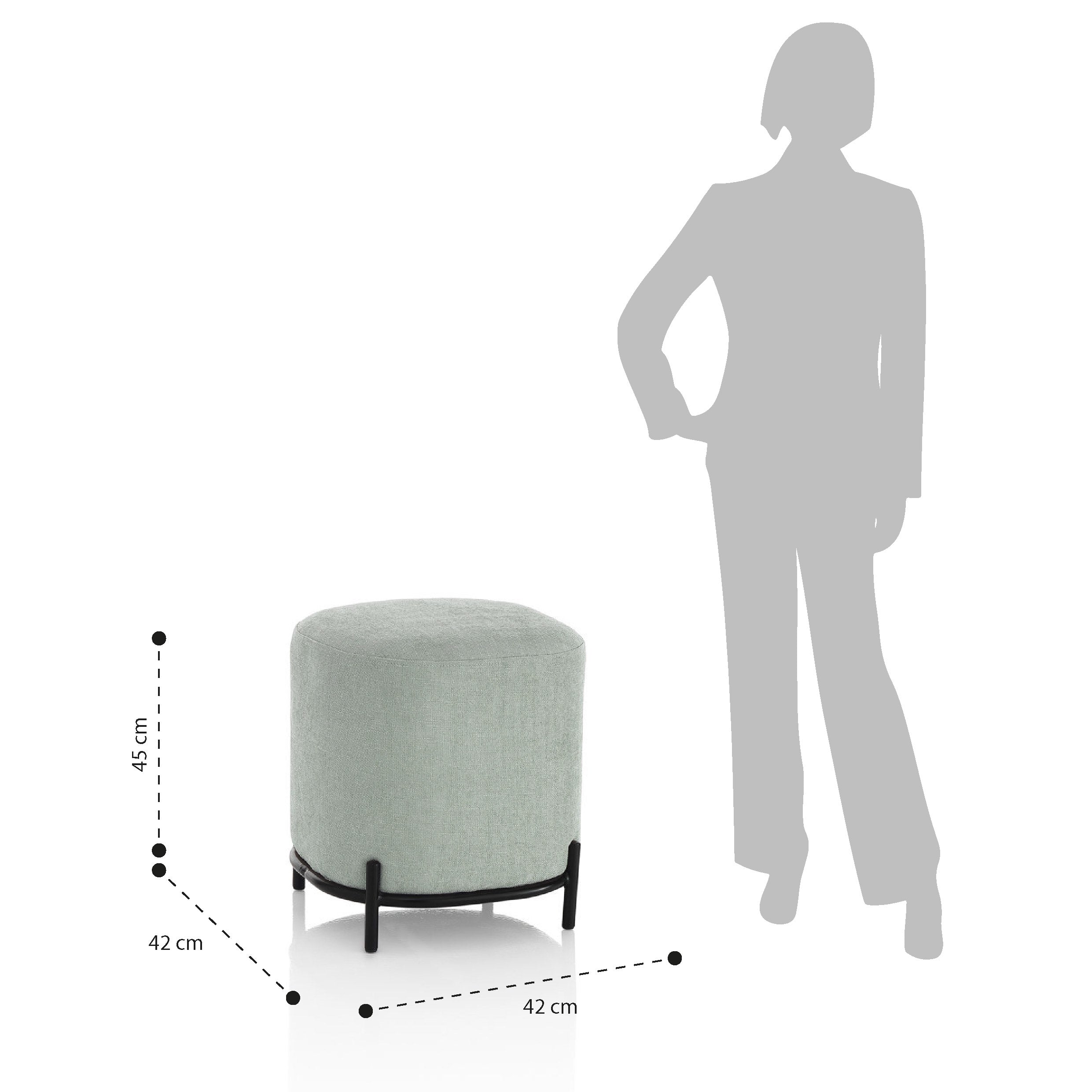 Pouf VANITY menta - 3