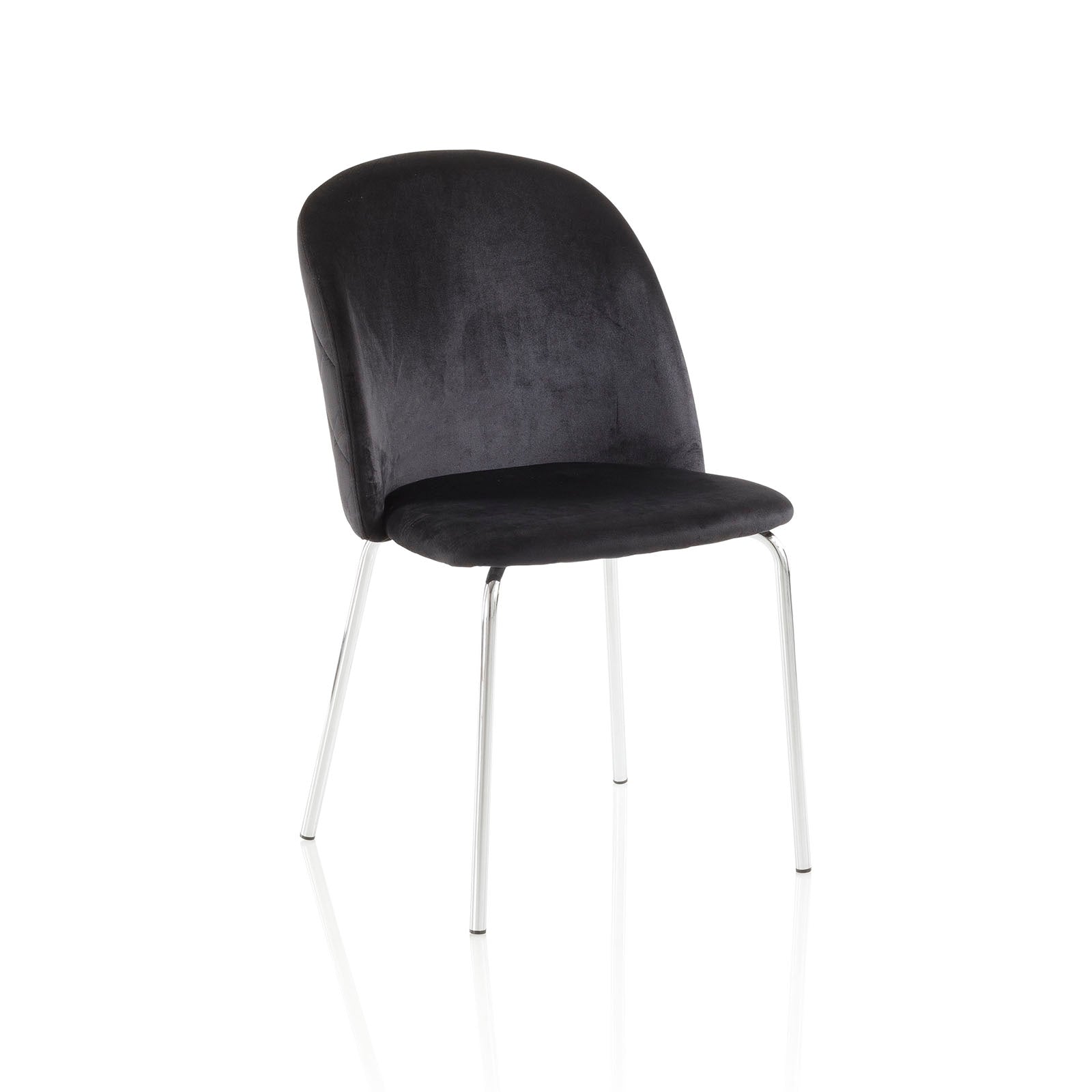 Set 2 Sedie JOY nero