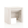 STRETCH extendable console in white pine