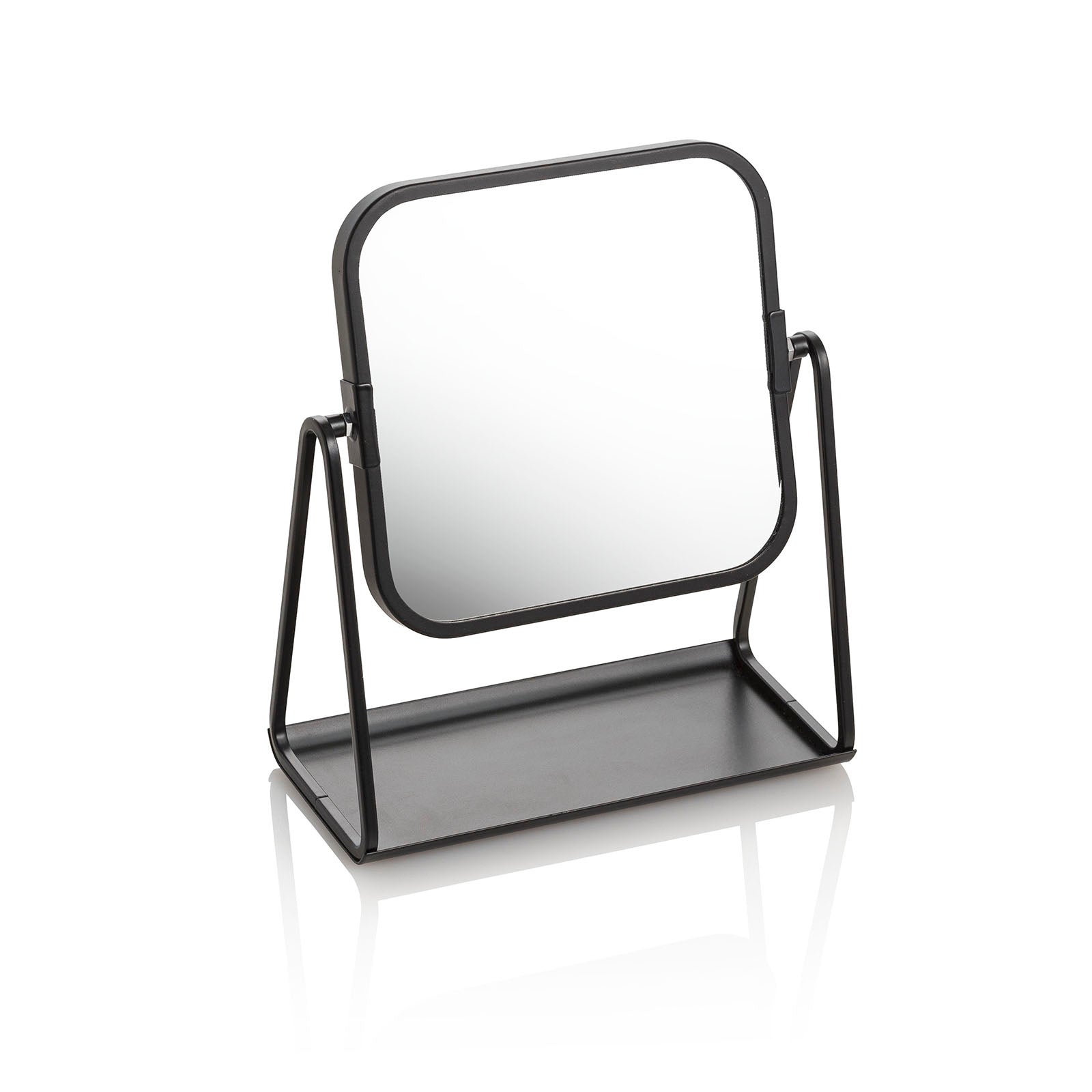 Specchio con ingranditore ZAHO nero