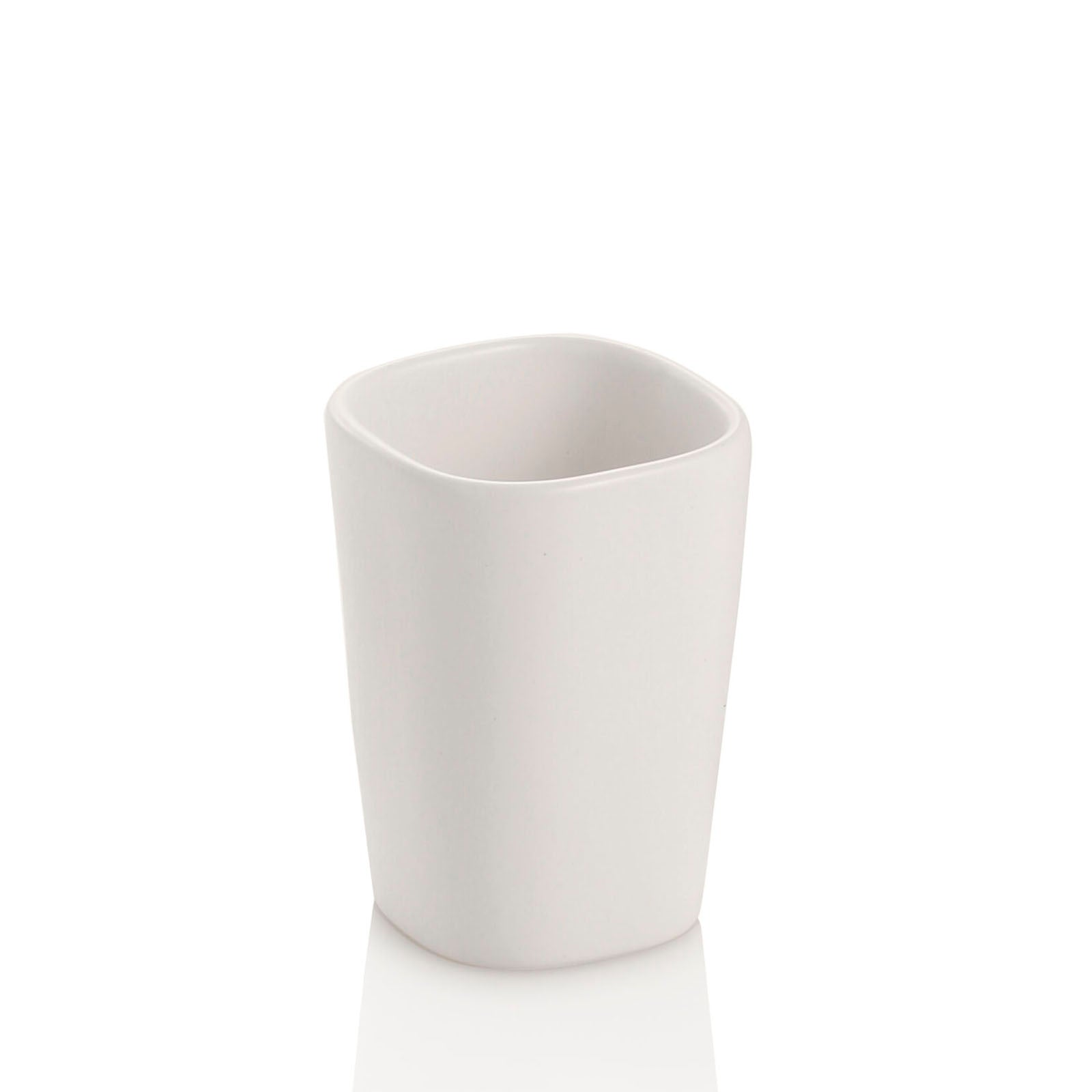 Set bagno 4 pezzi WOOD bianco - 3