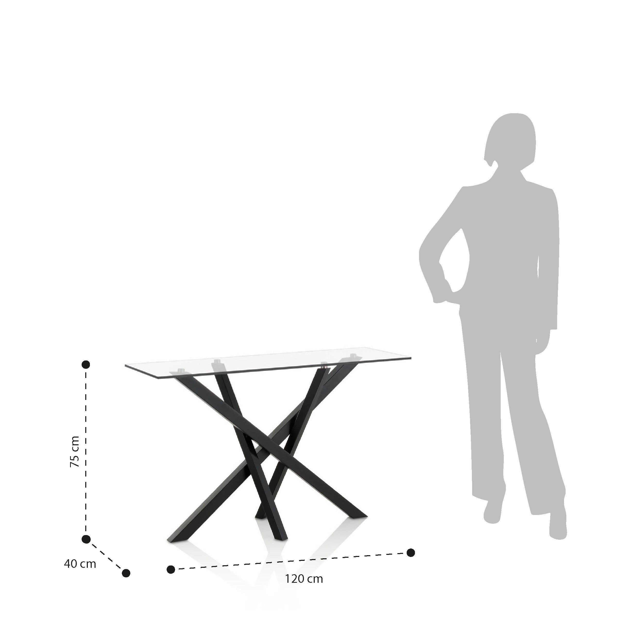 Consolle HARBIN nero - 3