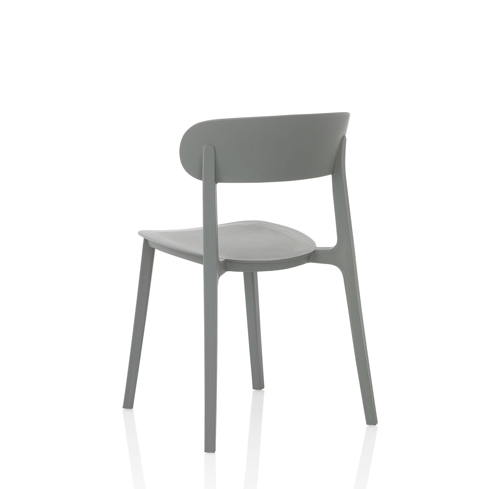 Set 4 Sedie interno/esterno LUNA grigio - 2