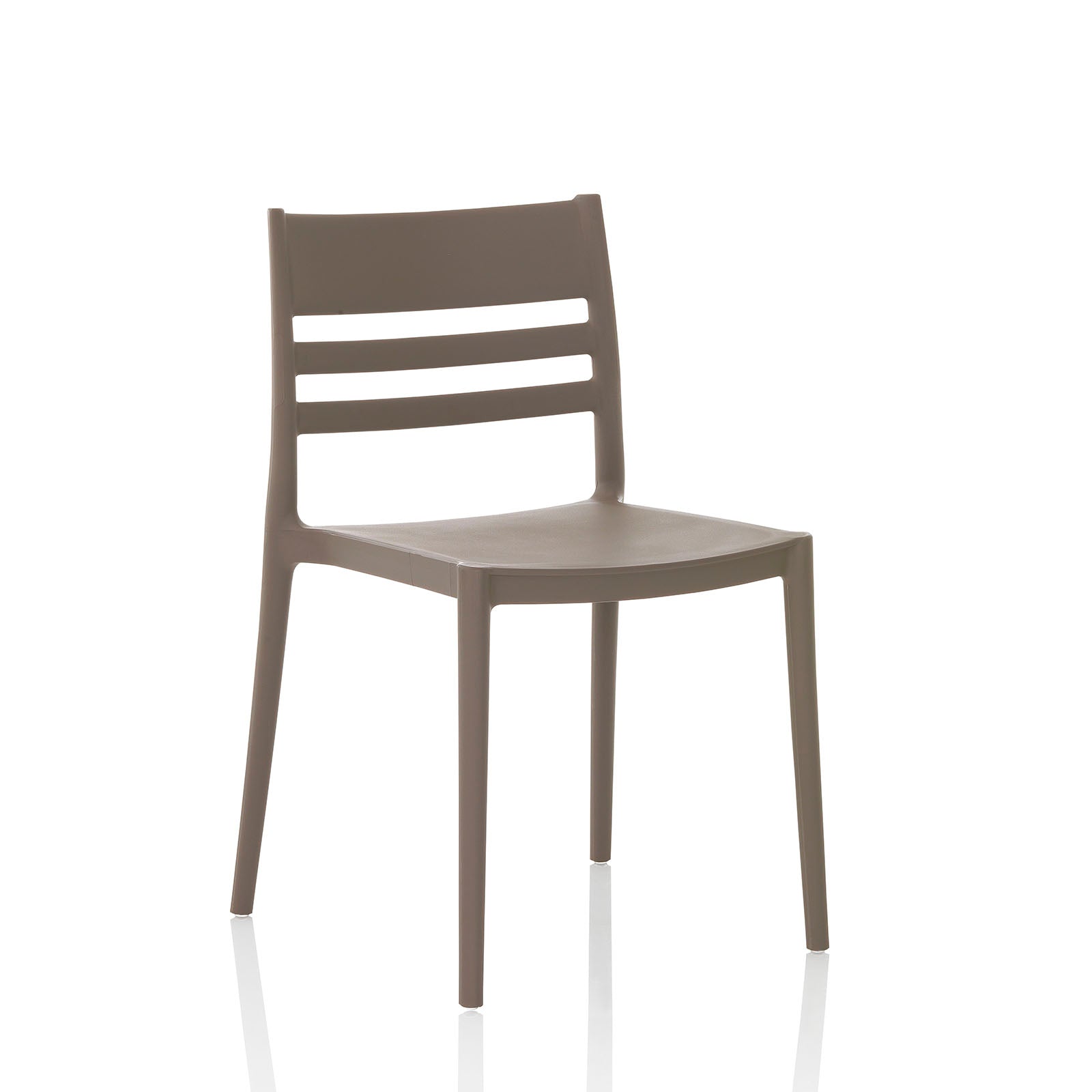 Set 4 Sedie interno/esterno CLYDE grigio