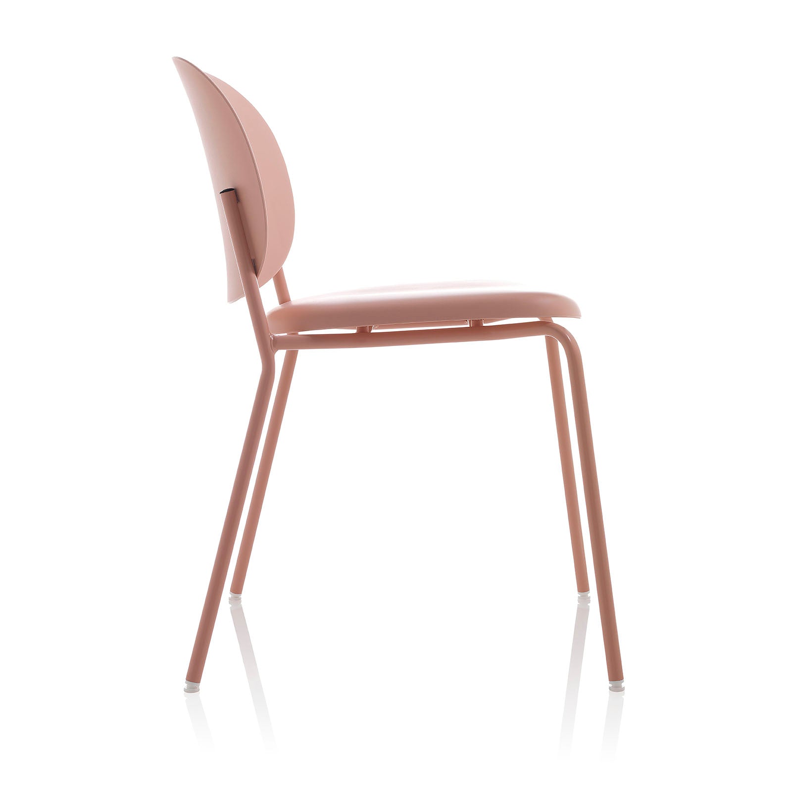 Set 4 Sedie CLIP rosa - 3