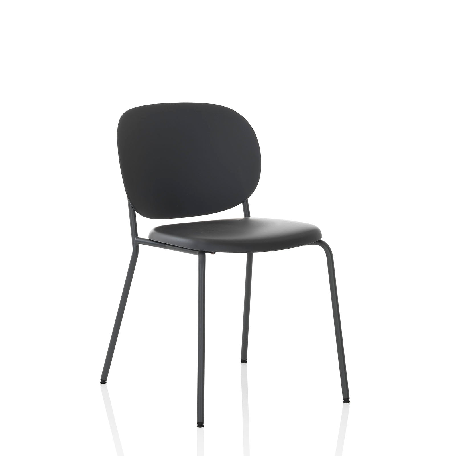 Set 4 Sedie CLIP antracite