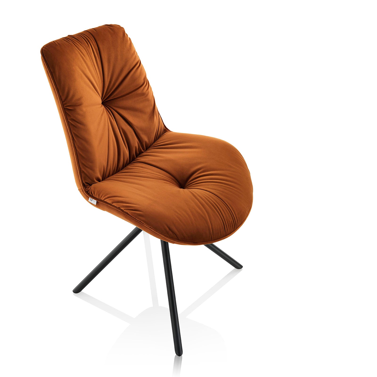 Set 2 sedie GAELLE rosso terra di Siena - 3