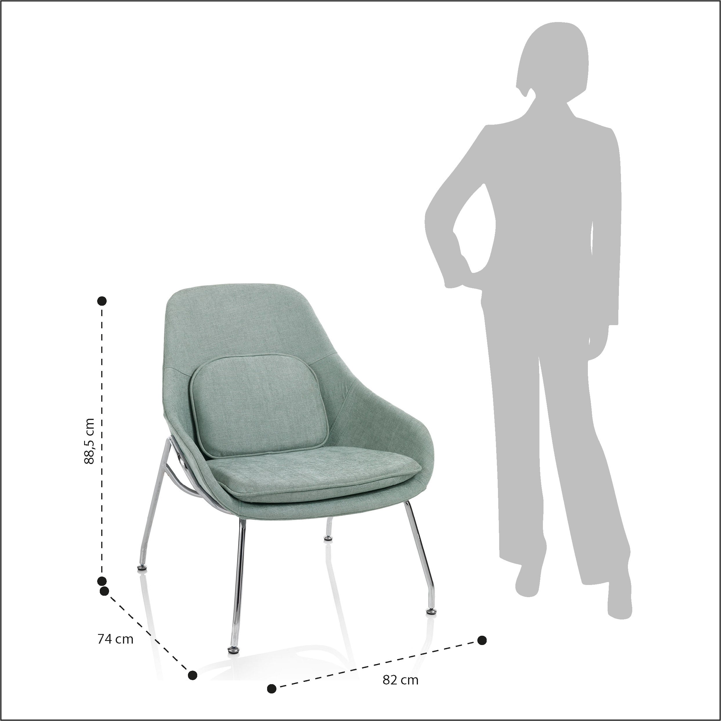 Poltrona KOLA verde menta - 5