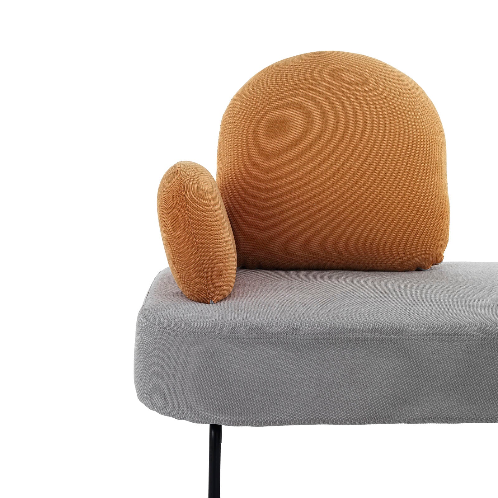 Panca CHESSY grigio/giallo - 4