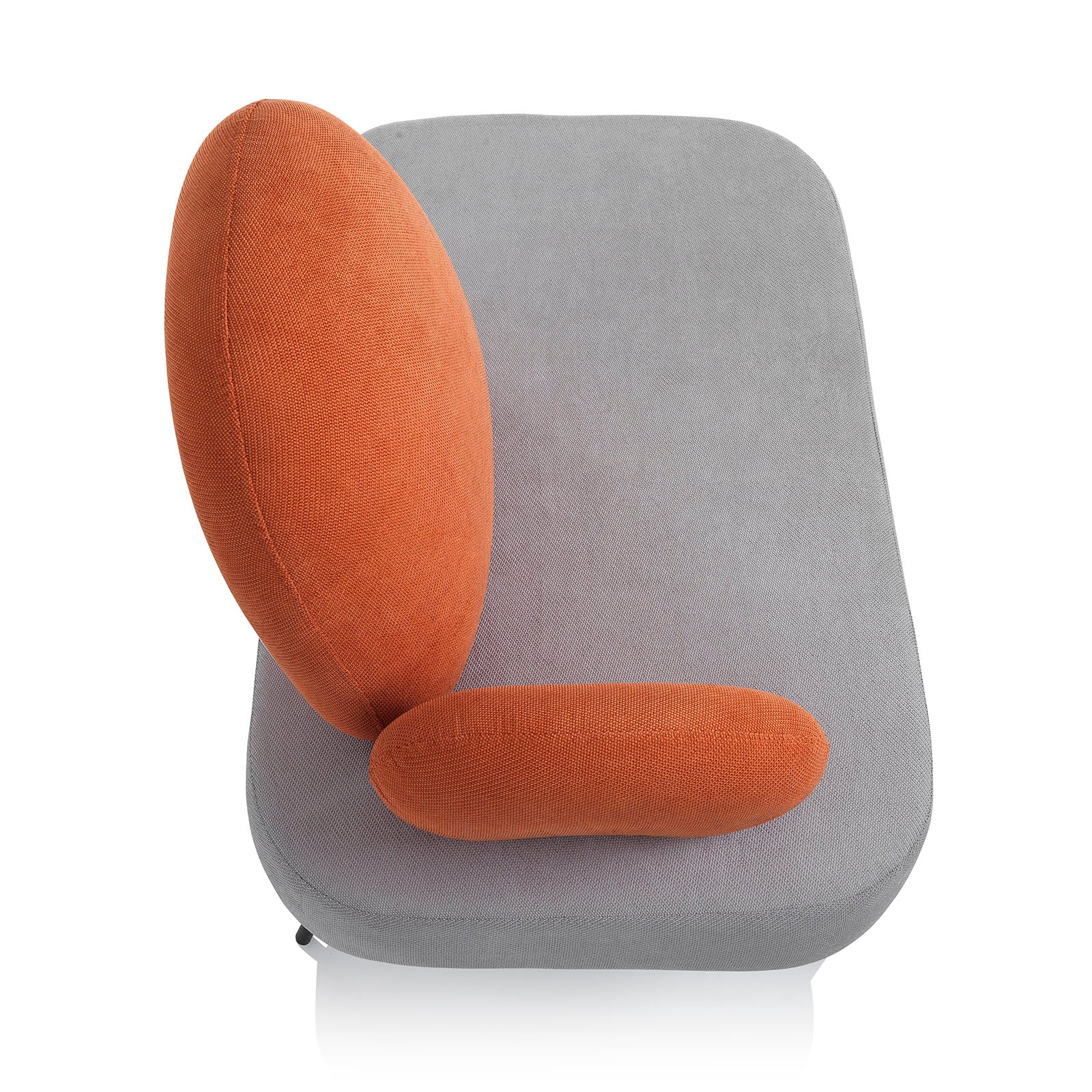 Panca CHESSY grigio/arancione - 3