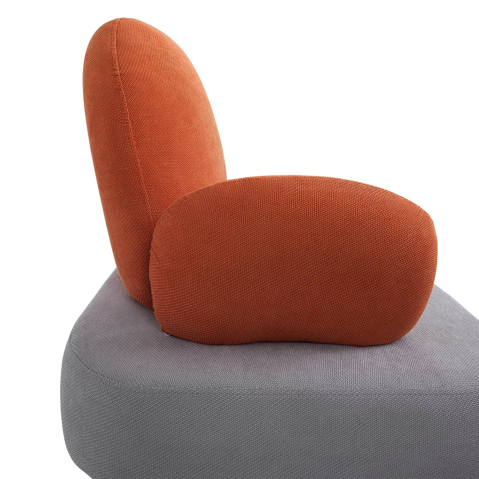 Panca CHESSY grigio/arancione - 4