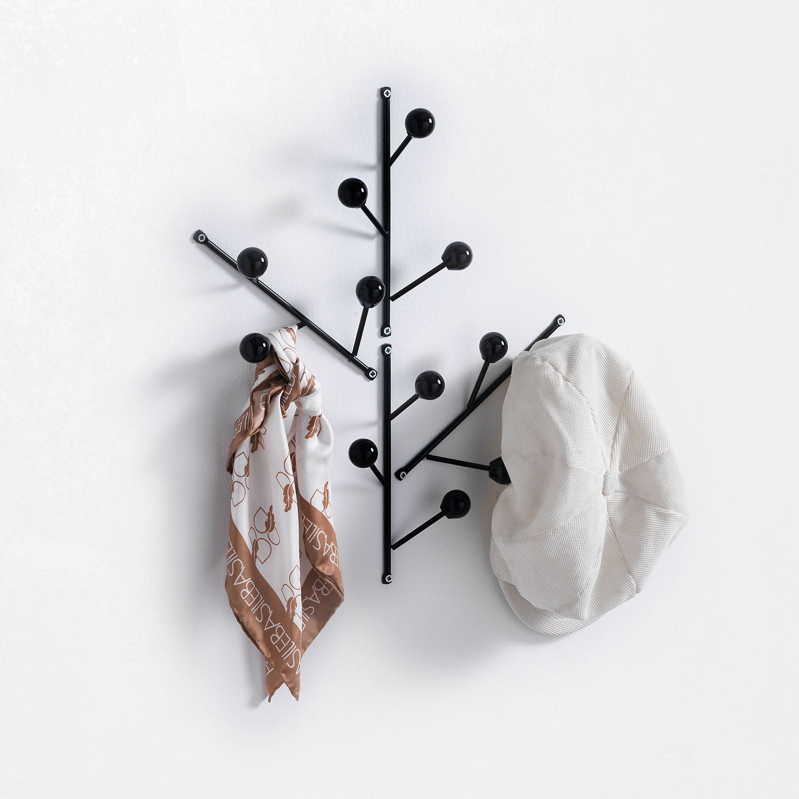 Set 4 appendiabiti KI nero - 2