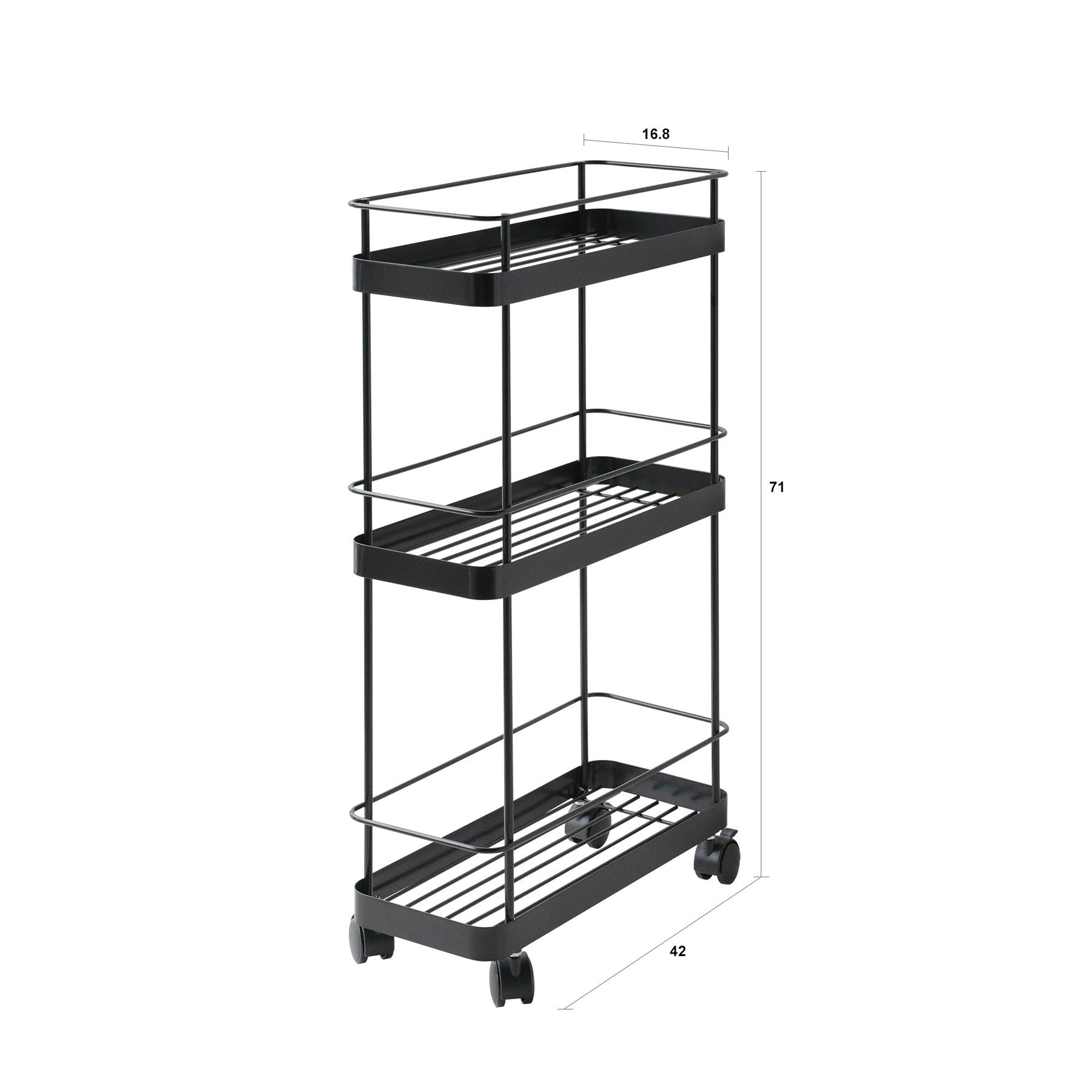 Carrello KAN nero - 4