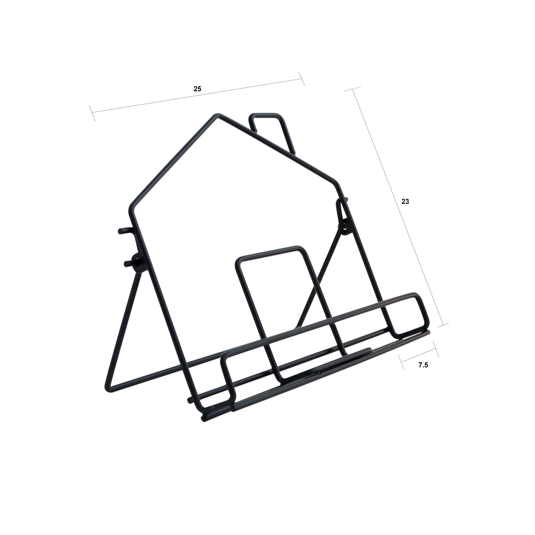 Supporto per libro JIA nero - 3