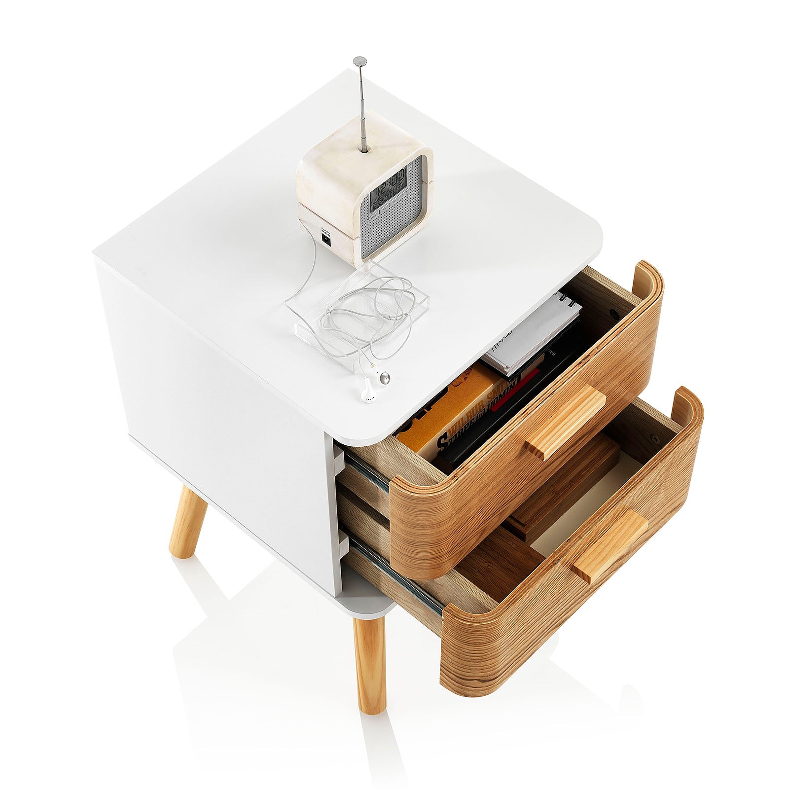 Tavolino/Comodino 2 cassetti TAMTA - 2