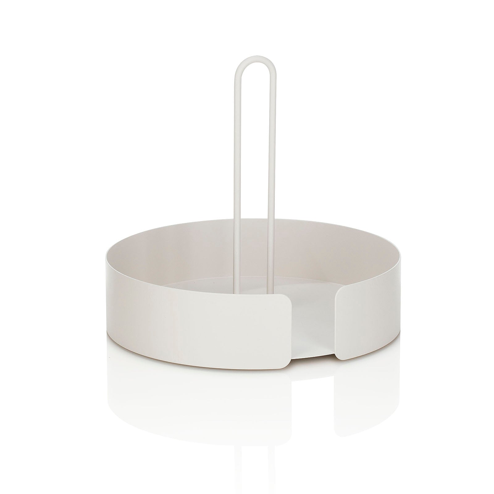 Vassoio rotondo KYO bianco