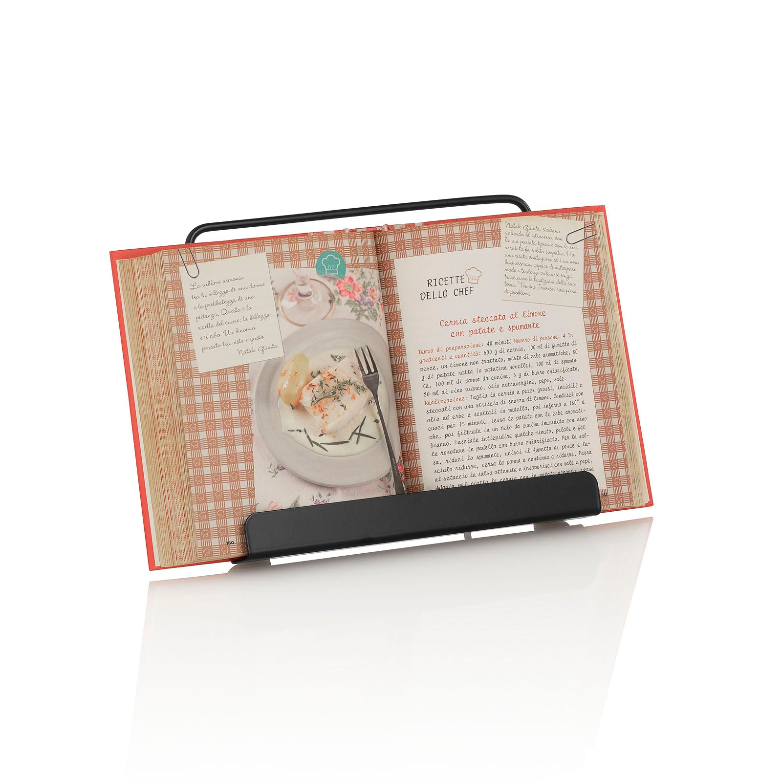 Supporto per libro URBAN nero - 2