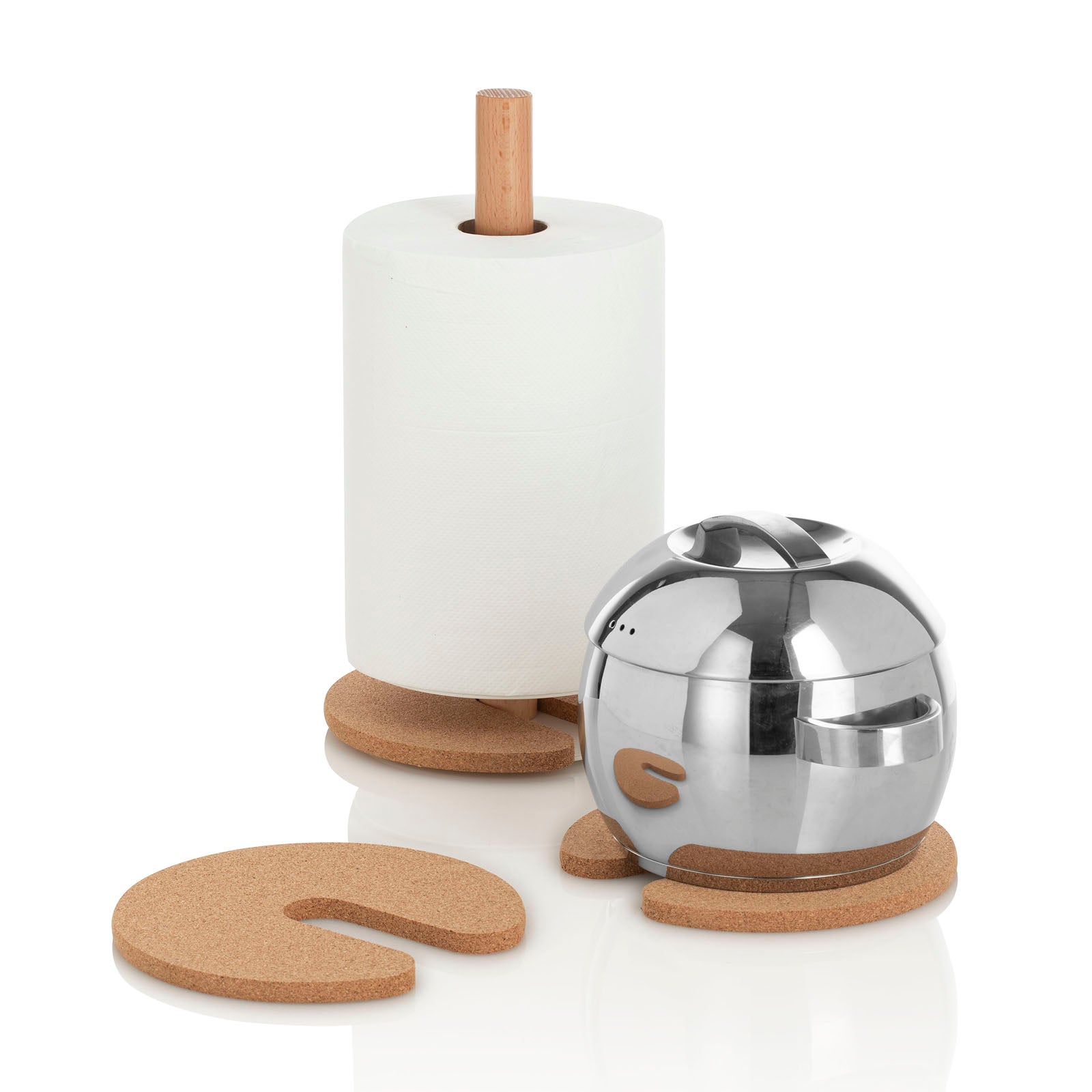 Portarotolo con sottopentola KOKY - 3