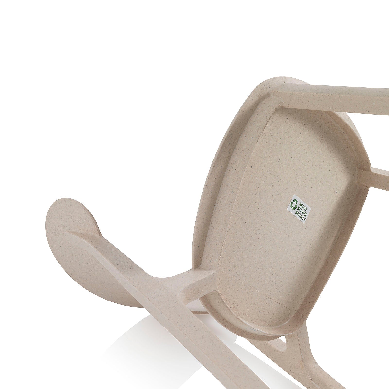 Set 4 Sedie da interno/esterno LUNA recycle beige - 4