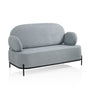 VANITY blue 2-seater sofa
