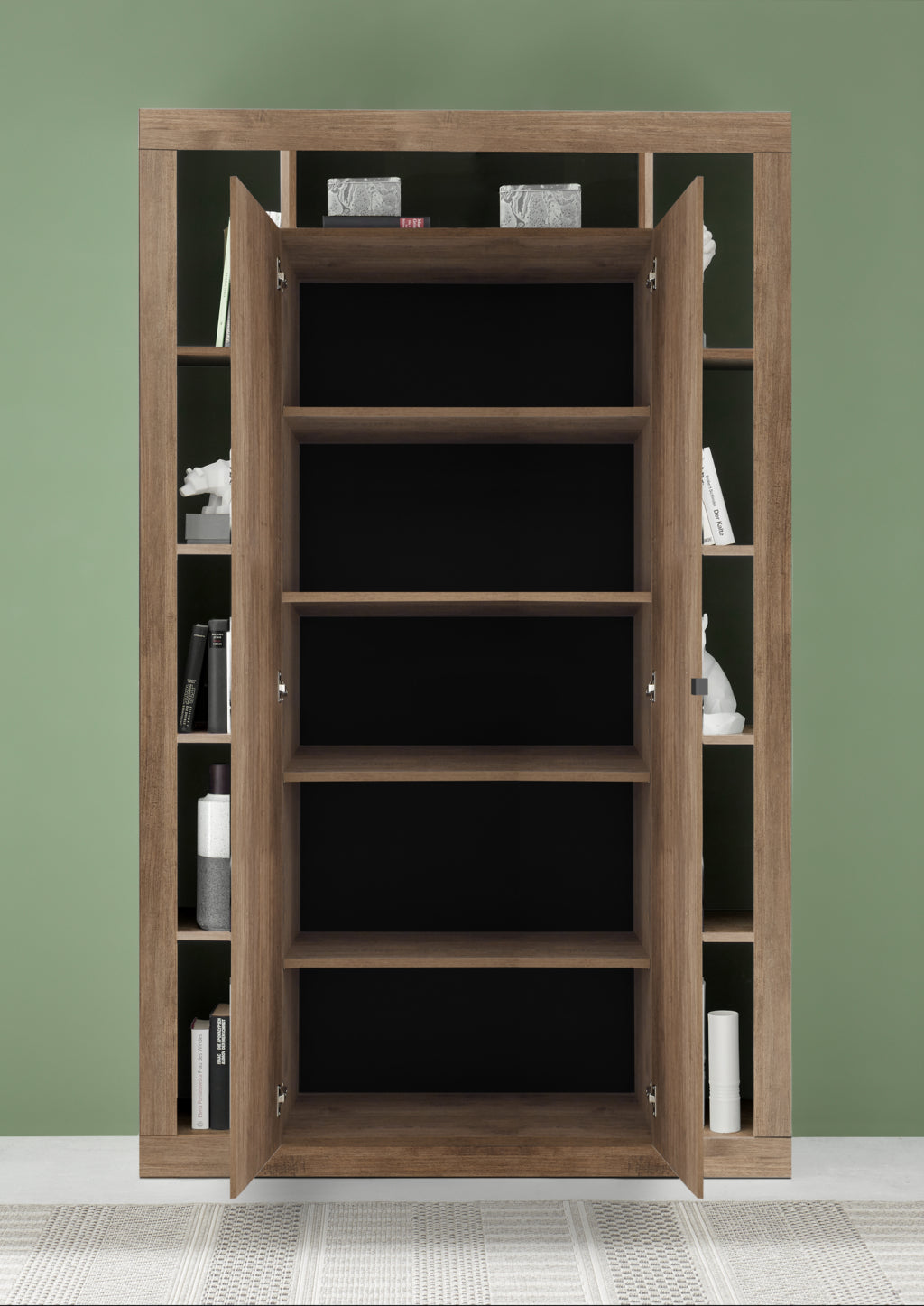 Credenza/Libreria 2 ante TIAKI rovere miele - 2