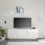 Porta TV LOMPAT bianco 180cm 3 ante