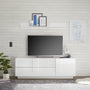 LOMPAT TV stand white 180cm 1 door