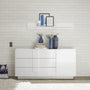 LOMPAT sideboard white 180cm 1 door